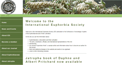 Desktop Screenshot of euphorbia-international.org